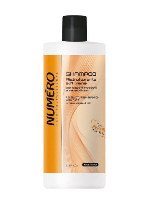Numero shampoo ristrutturante all'avena 1000ml