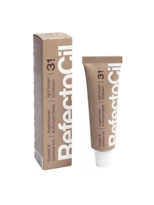 Refectocil tinta per ciglia e sopracciglia all'henné per sopracciglia e ciglia 3.1 marrone chiaro 15 ml