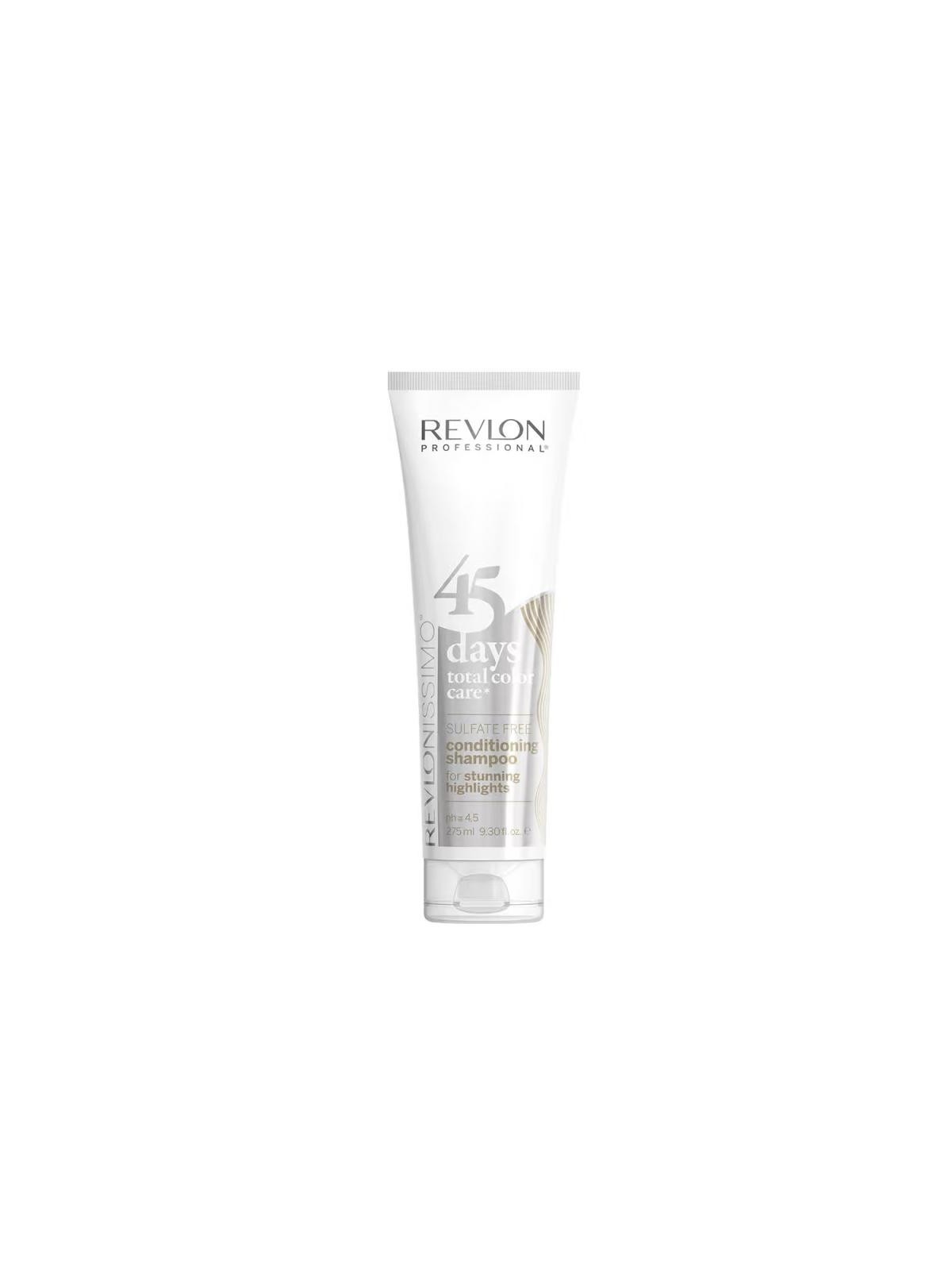 Revlon professional shampoo con balsamo 45 giorni per capelli con mèches 2 in 1 275 ml