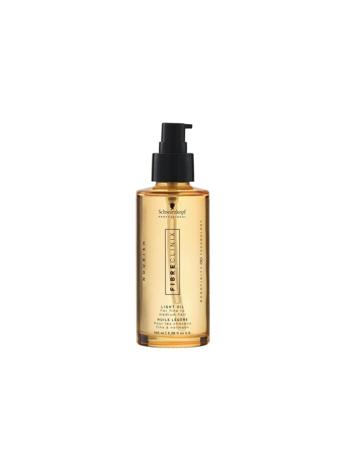 Schwarzkopf professional fibre clinix nourish light oil olio multifunzionale per capelli fini e normali 100 ml