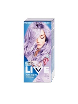 Schwarzkopf tinta per capelli semipermanente live ultra brights o pastel l120 lilac crush