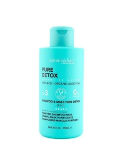 Somnis&hair shampoo e maschera 2 in 1 purifying detox shampoo detossinante e maschera per capelli 250 ml
