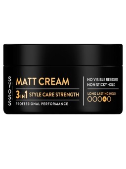 Syoss crema matt matt fiber pasta per capelli a tenuta lunga durata 100 ml