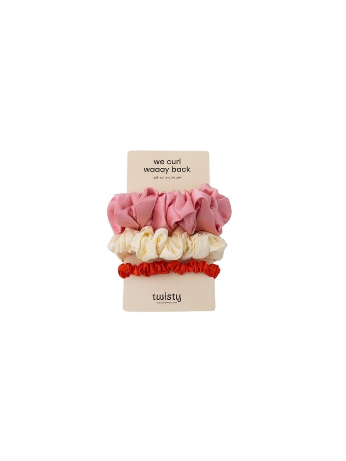 Twisty set we curl waaay back fasce per capelli 3 pezzi