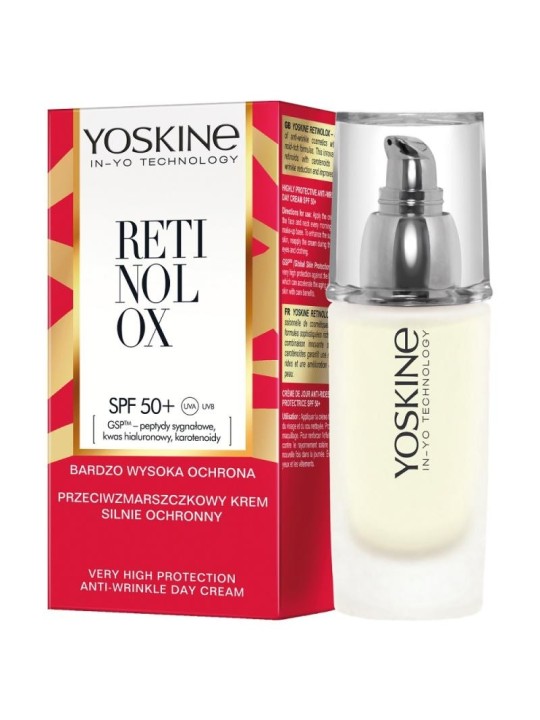 Yoskine crema viso al retinolox spf50+ 30 ml