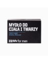 Zew for men sapone 3 in 1 per viso, corpo e capelli con carbone di bieszczady 85 ml