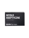 Zew for men sapone asettico naturale per mani, corpo e viso con citrato d'argento e carbone di bieszczady 85 ml