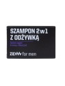 Zew for men shampoo 2 in 1 con balsamo contiene carbone di bieszczady 85 ml