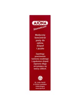 Ajona concentrato di pasta medica per la cura quotidiana di gengive, denti e lingua 6 ml