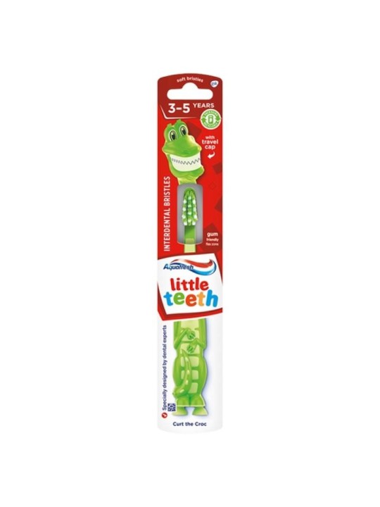 Aquafresh spazzolino da denti little teeth, 1 pezzo