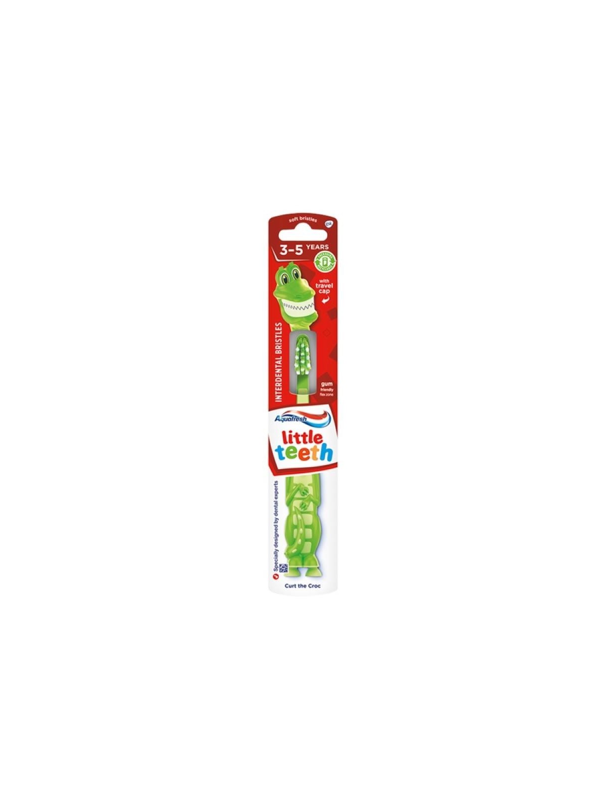 Aquafresh spazzolino da denti little teeth, 1 pezzo