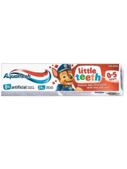 Aquafresh dentifricio little teeth paw patrol 50ml