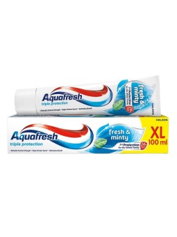 Aquafresh dentifricio tripla protezione fresco e menta 100ml