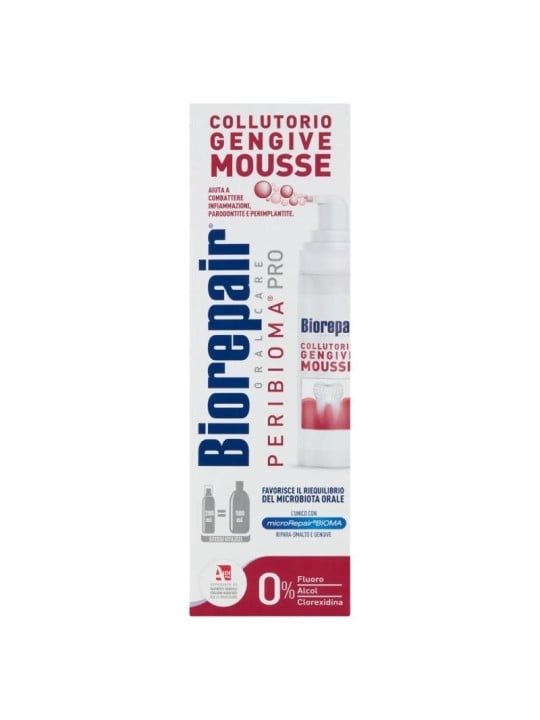 Biorepair peribioma schiuma igienica orale 200 ml