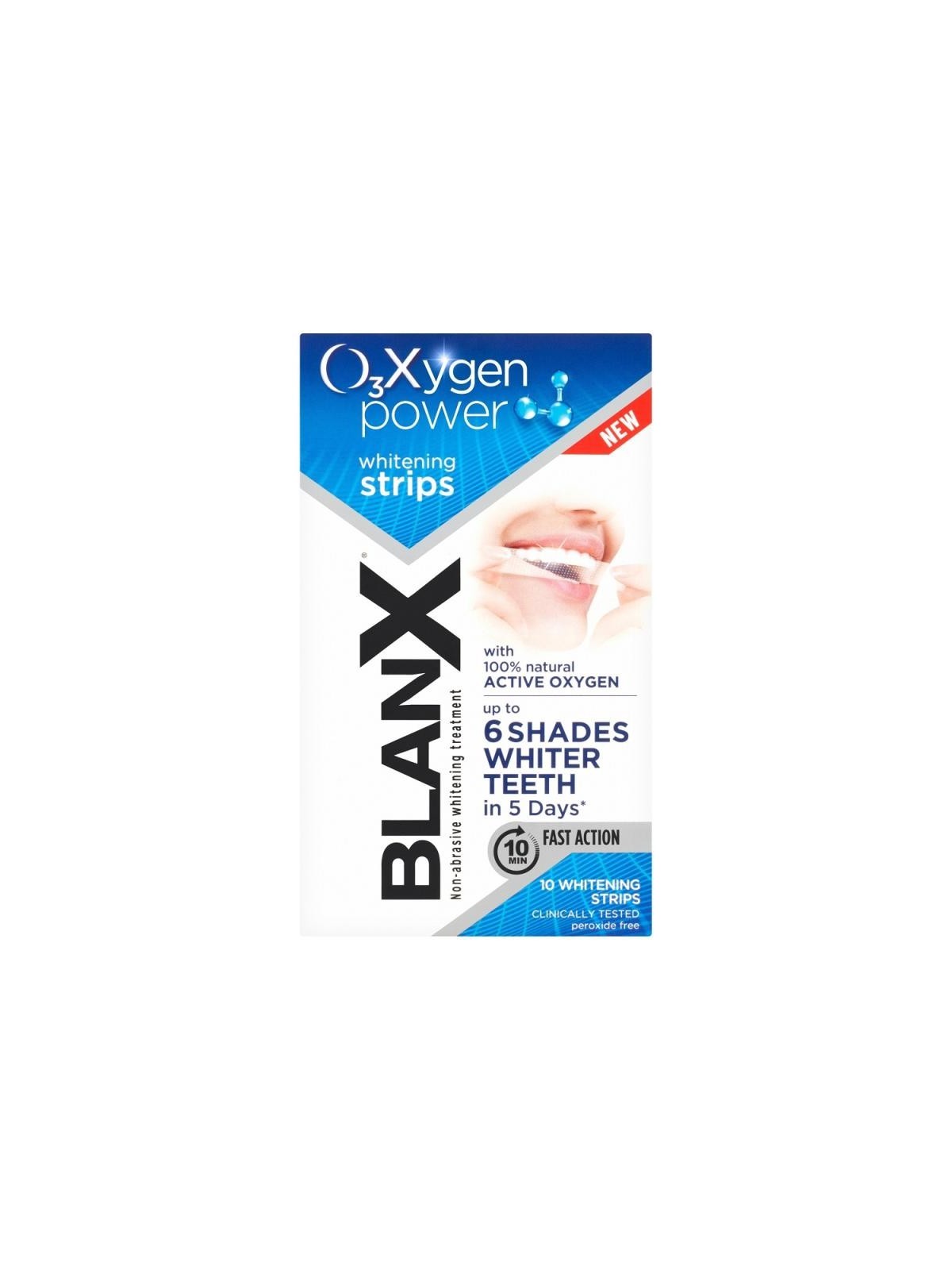 Blanx strisce sbiancanti o3x 10 pezzi