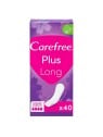 Carefree salvaslip lunghi senza profumo, 40 pezzi.