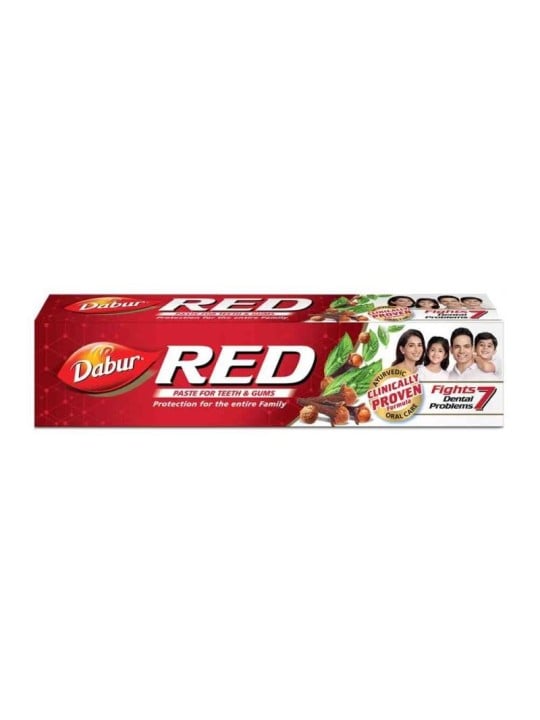 Dabur herbal dentifricio dentifricio rosso neutralizzante alito cattivo 100g