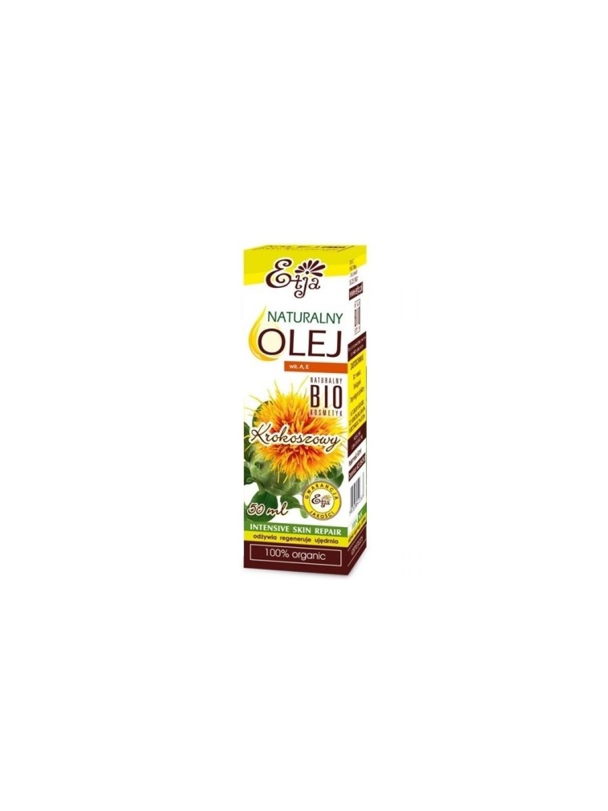 Etja olio di cartamo naturale biologico 50 ml