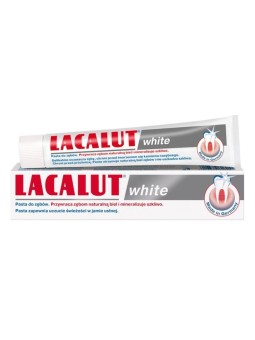 Lacalut dentifricio sbiancante white 75ml