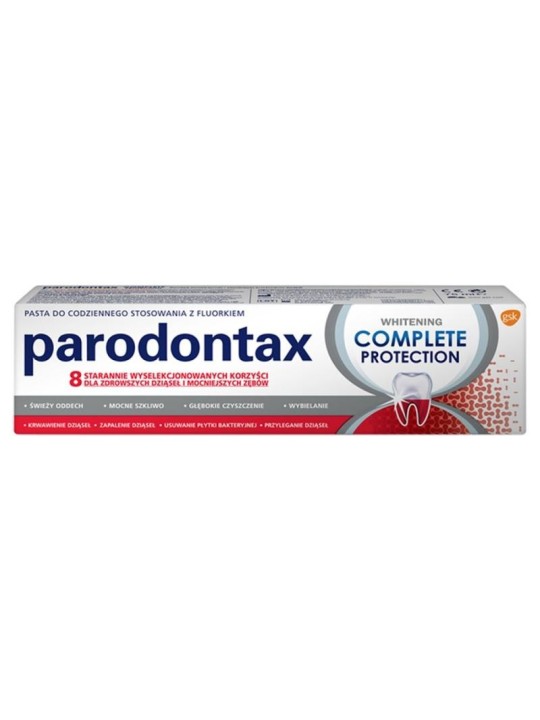 Parodontax dentifricio sbiancante complete protection 75ml