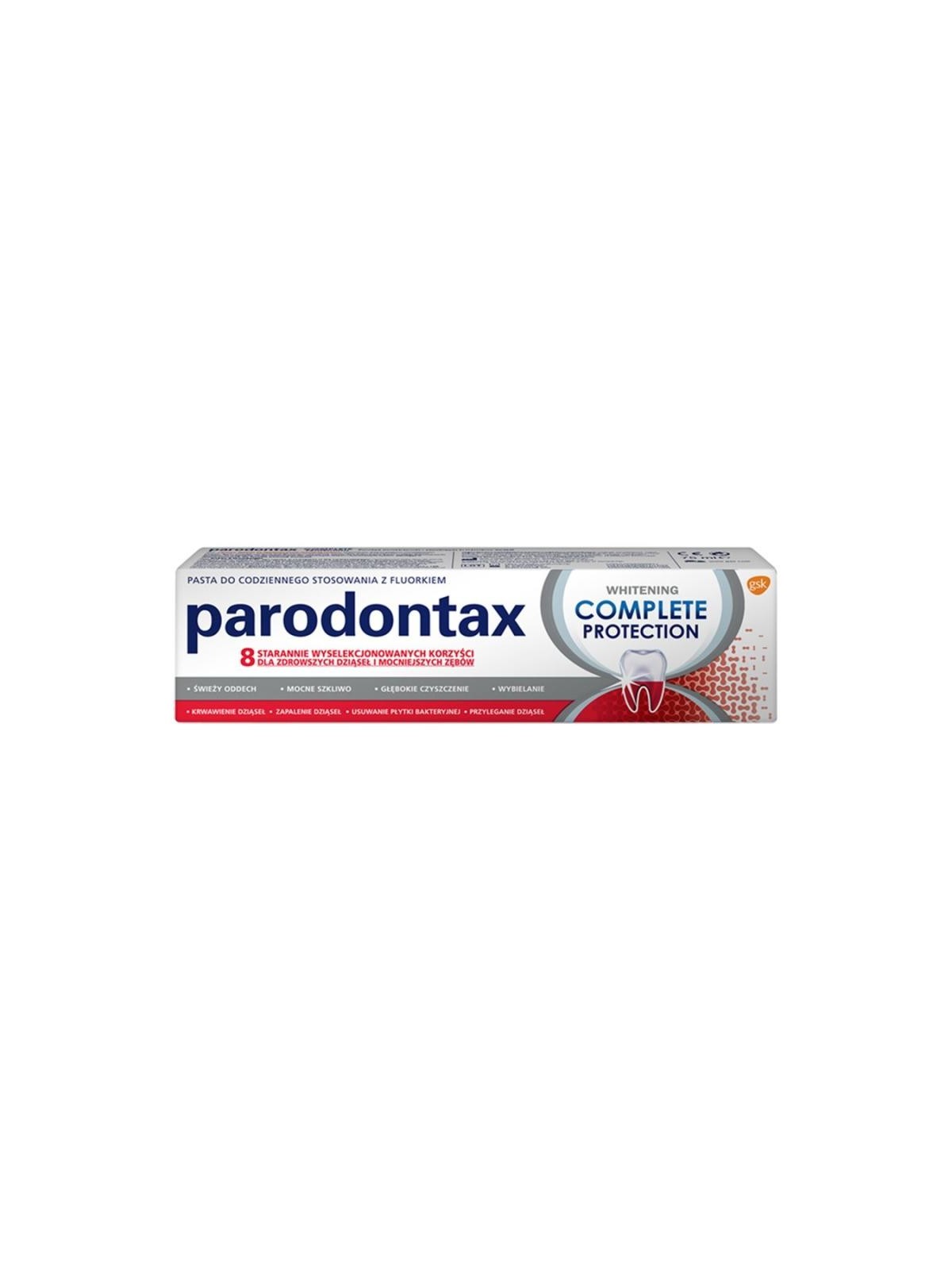 Parodontax dentifricio sbiancante complete protection 75ml