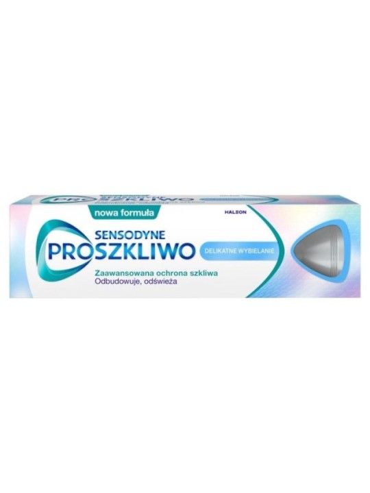 Sensodyne dentifricio proszkliwo al fluoro sbiancante delicato 75 ml