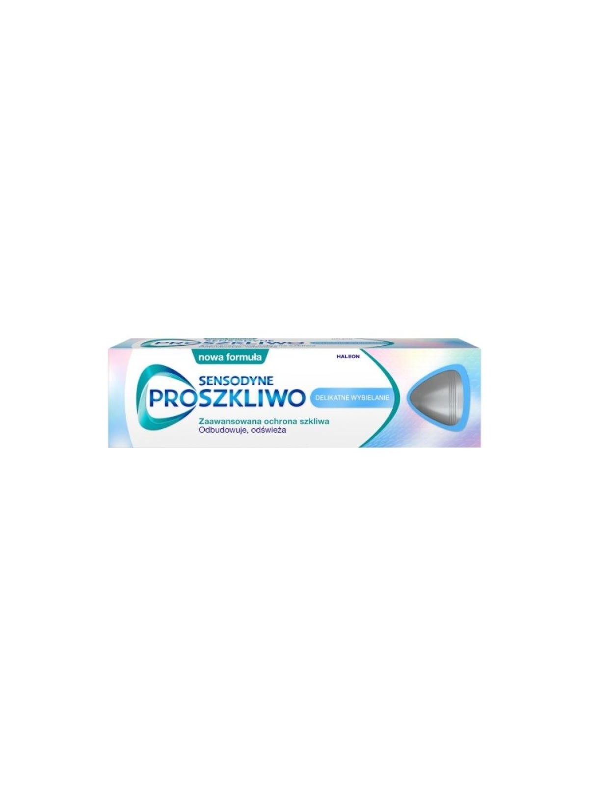 Sensodyne dentifricio proszkliwo al fluoro sbiancante delicato 75 ml