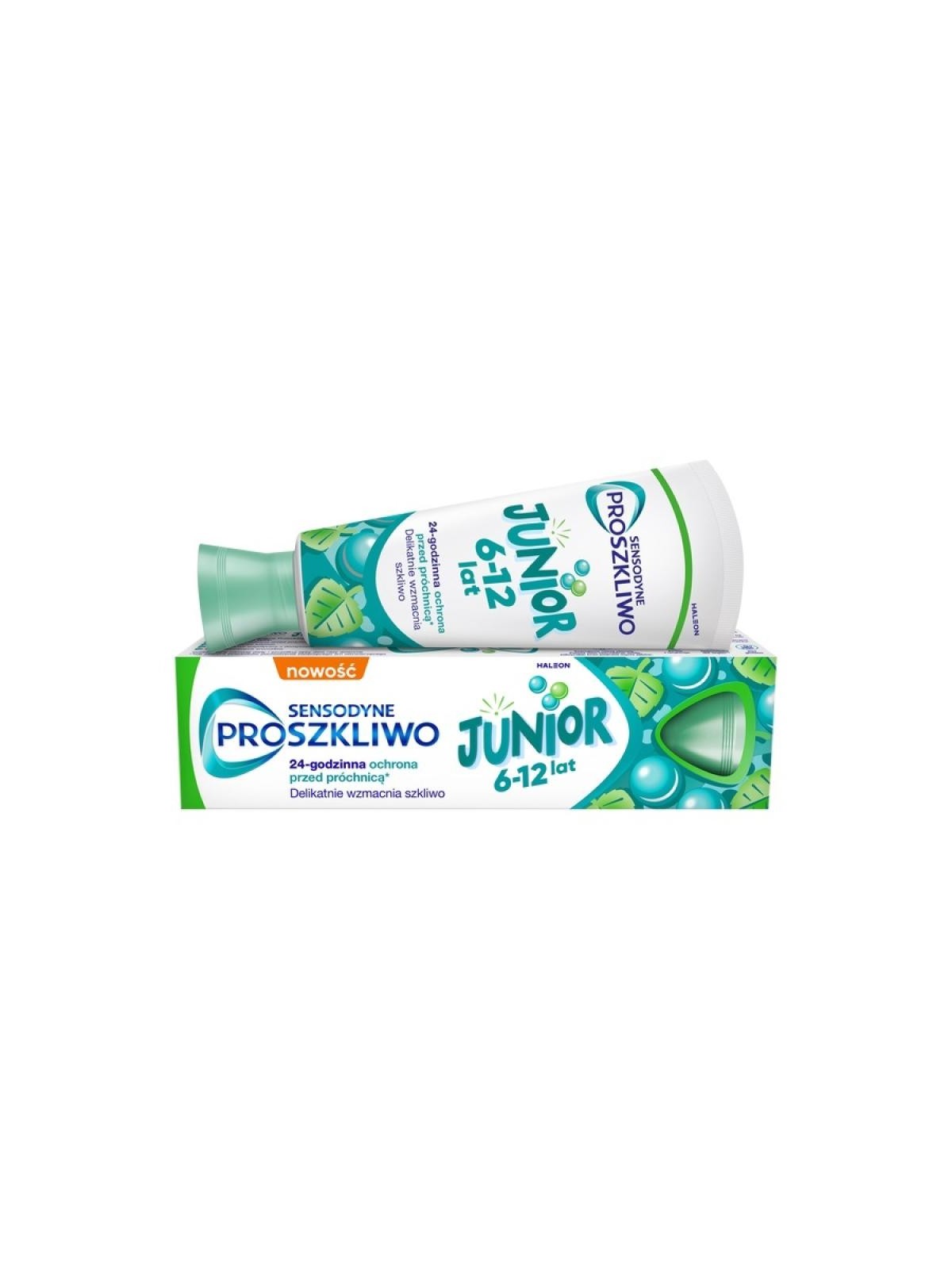 Sensodyne dentifricio proszkliwo junior per bambini 6-12 anni 75 ml