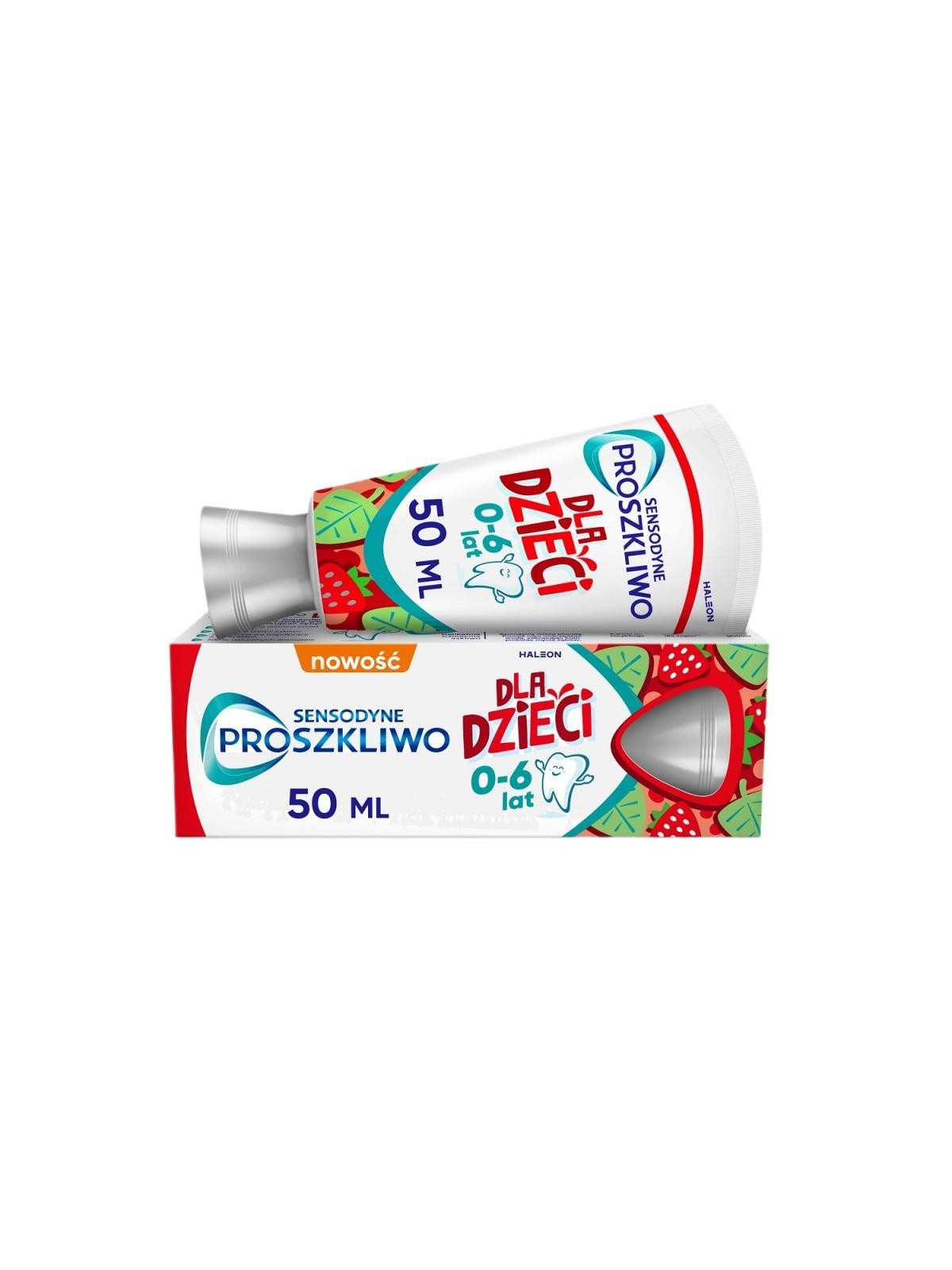 Sensodyne dentifricio proszkliwo per bambini 0-6 anni 50 ml