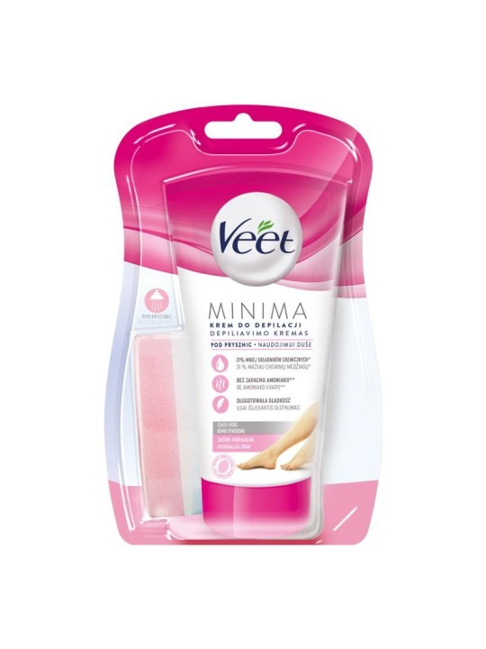 Veet crema doccia depilatoria al profumo di gelsomino silk&fresh 135 ml