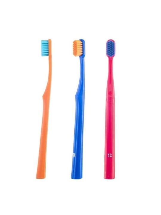 Woom 6500 spazzolino da denti ultra morbido, 3 pezzi.
