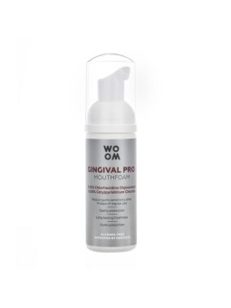 Woom ginguval pro mouthfoam schiuma rinfrescante per la bocca 50 ml