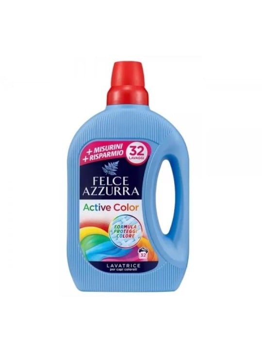 Felce azzurra detersivo liquido active color 1595ml