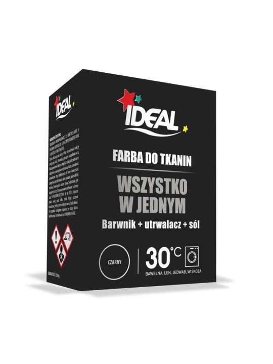 Ideal tintura per vestiti all in one, colore nero, 350 g