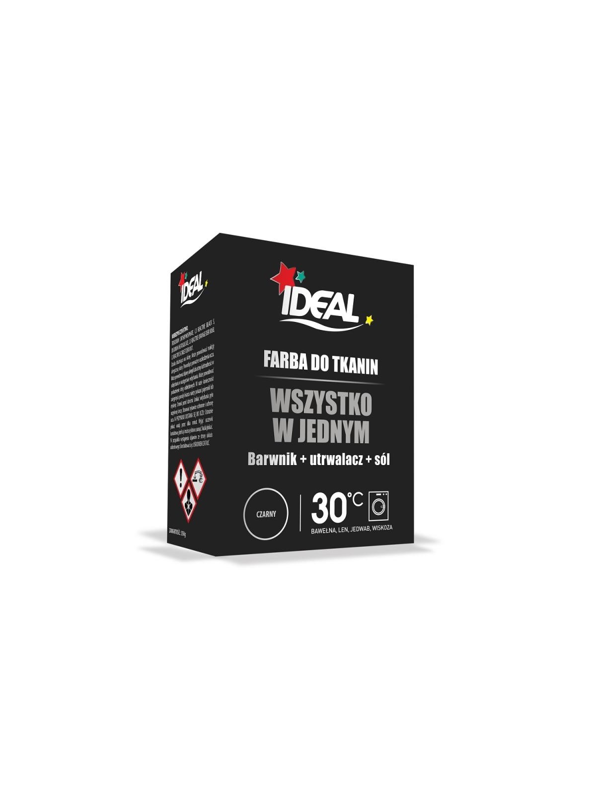Ideal tintura per vestiti all in one, colore nero, 350 g