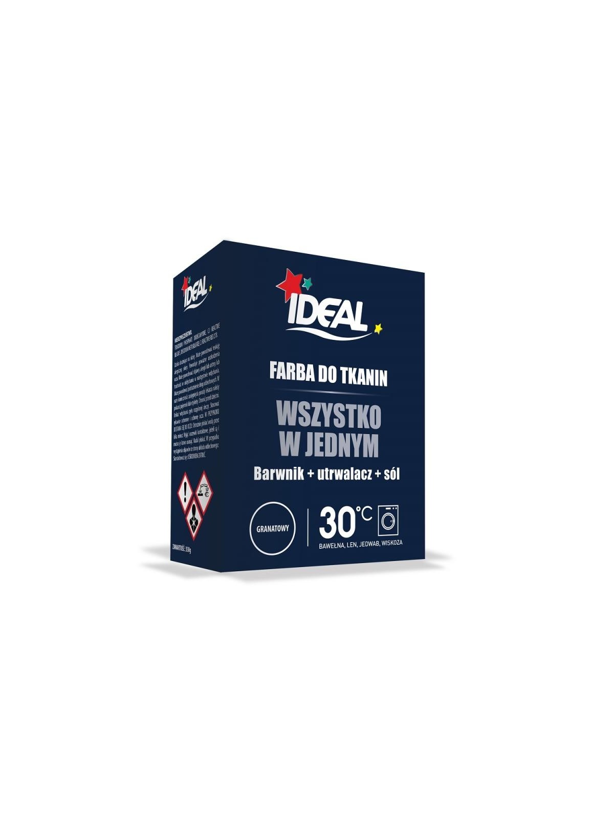 Ideal tintura tutto in uno per vestiti blu navy 350 g