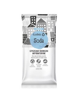 Luba salviette antibatteriche alla soda 24 pezzi