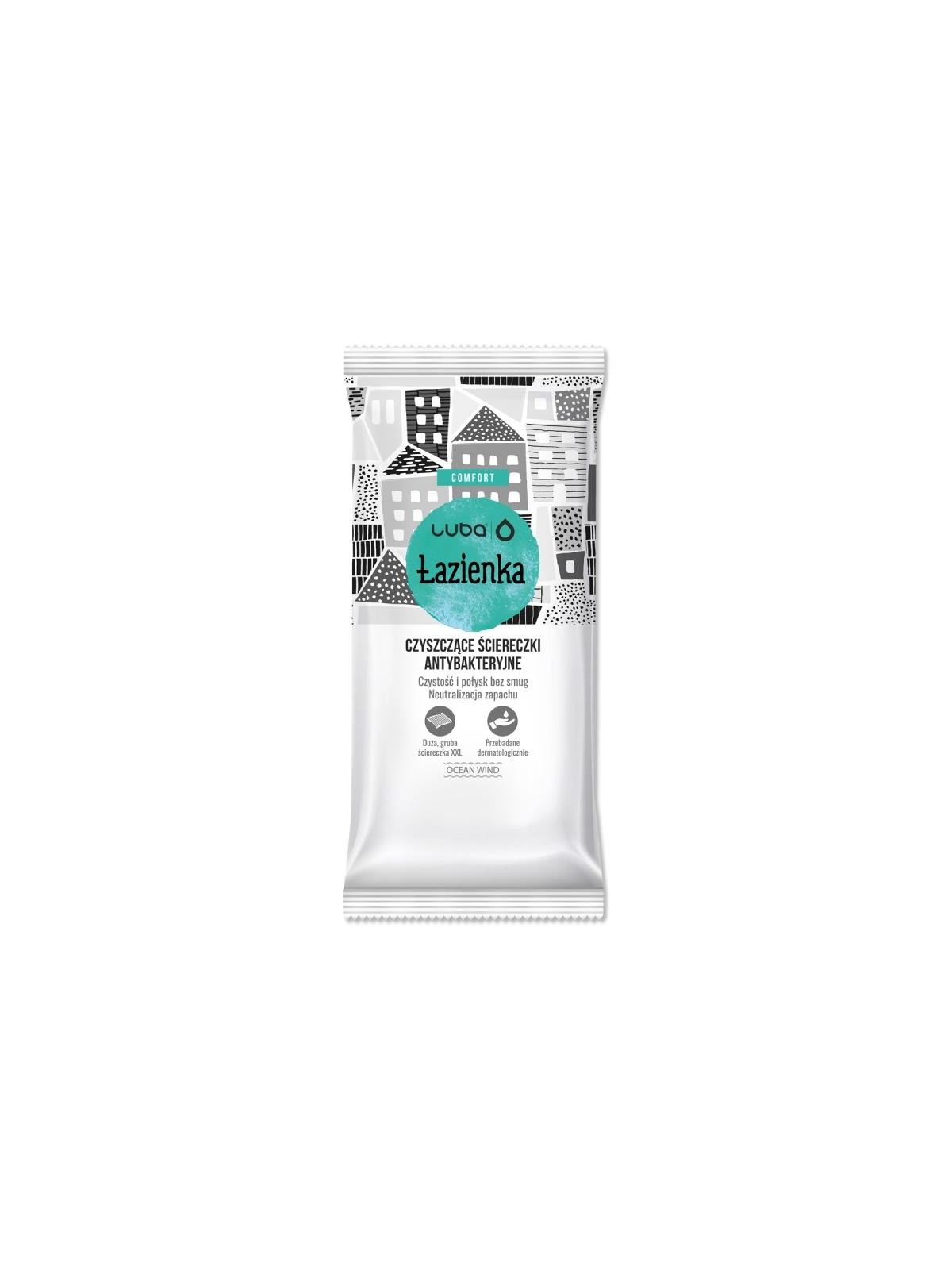 Luba salviette antibatteriche per il bagno 32 pezzi