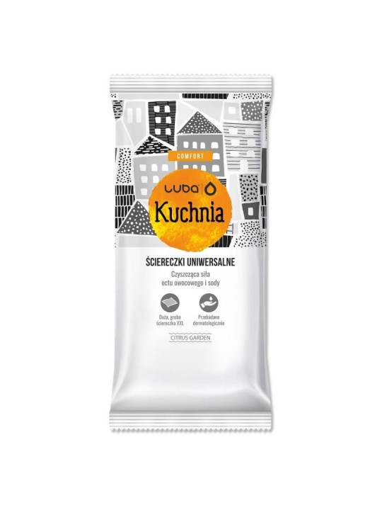Luba salviette universali umidificate da cucina 32 pezzi
