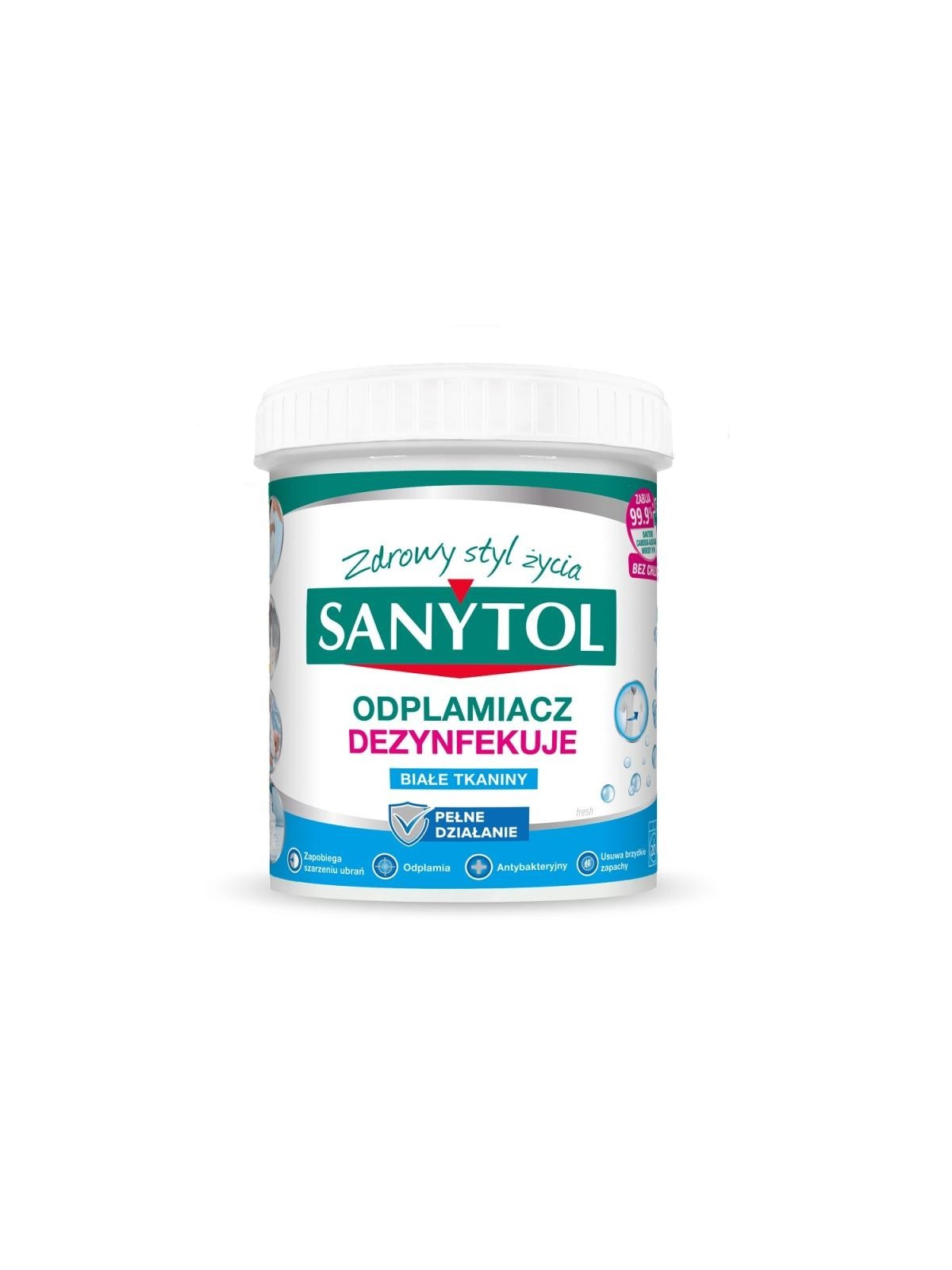 Sanytol polvere disinfettante smacchiante per tessuti bianchi 450 g