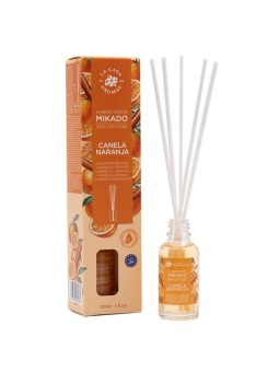 La casa de los aromas bastoncini profumati mikado intense cannella e arancia 30 ml