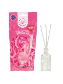 La casa de los aromas bastoncini profumati alla rosa 30 ml