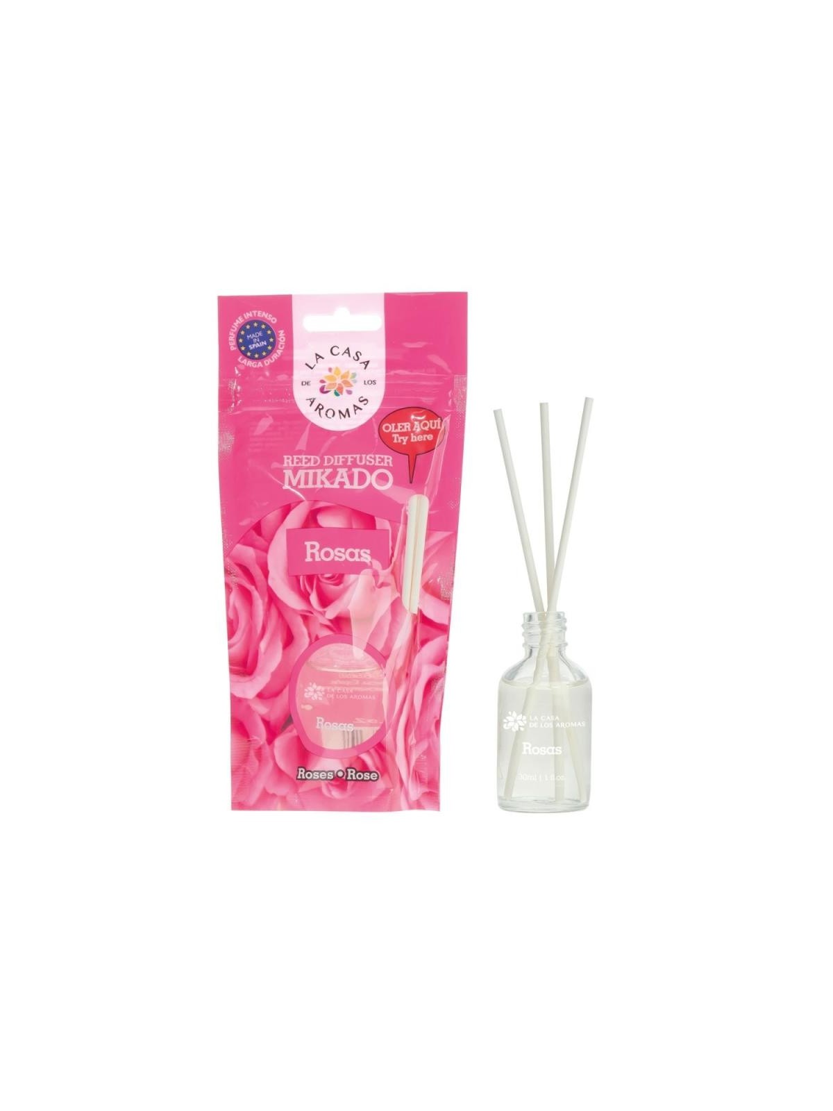 La casa de los aromas bastoncini profumati alla rosa 30 ml