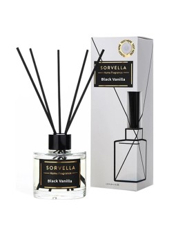 Sorvella diffusore di fragranze a bastoncini vaniglia nera 120ml