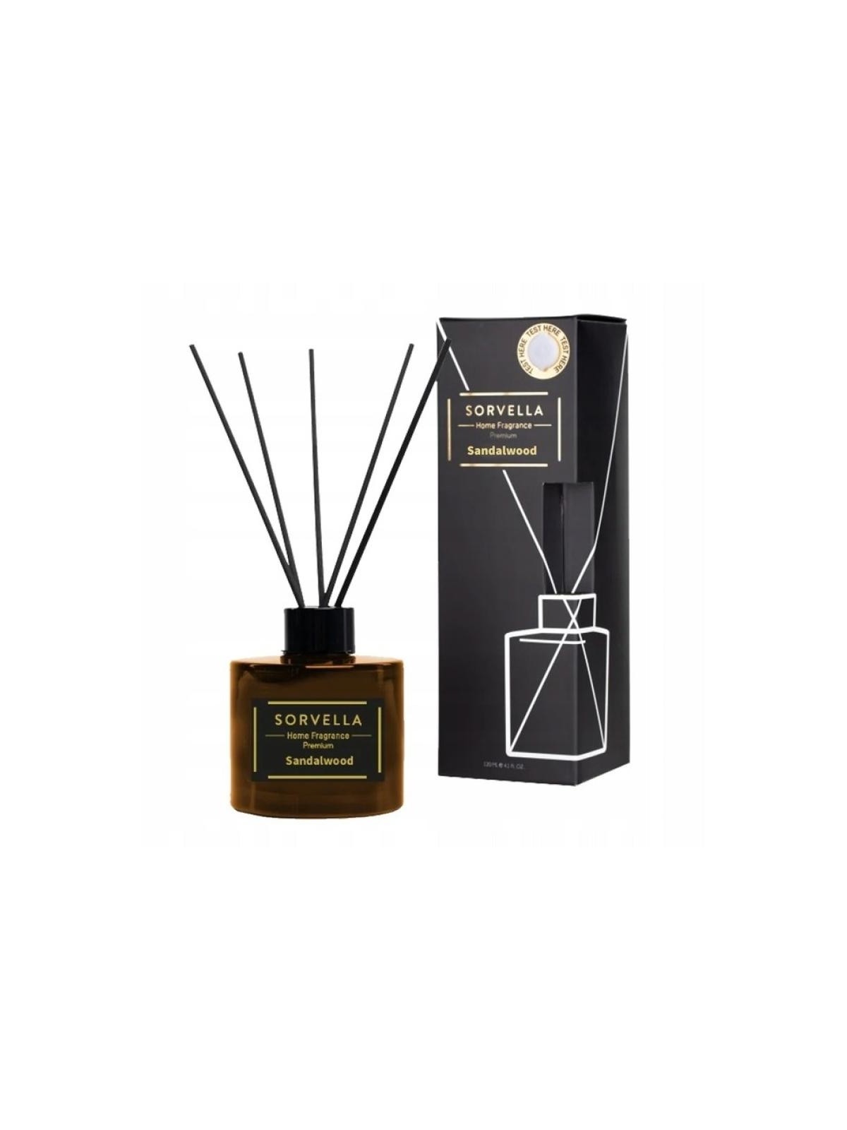 Sorvella diffusore per la casa, bastoncini profumati al sandalo, 120 ml