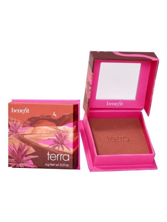 Benefit wanderful world blushes terra powder blusher rosso mattone dorato 6 g