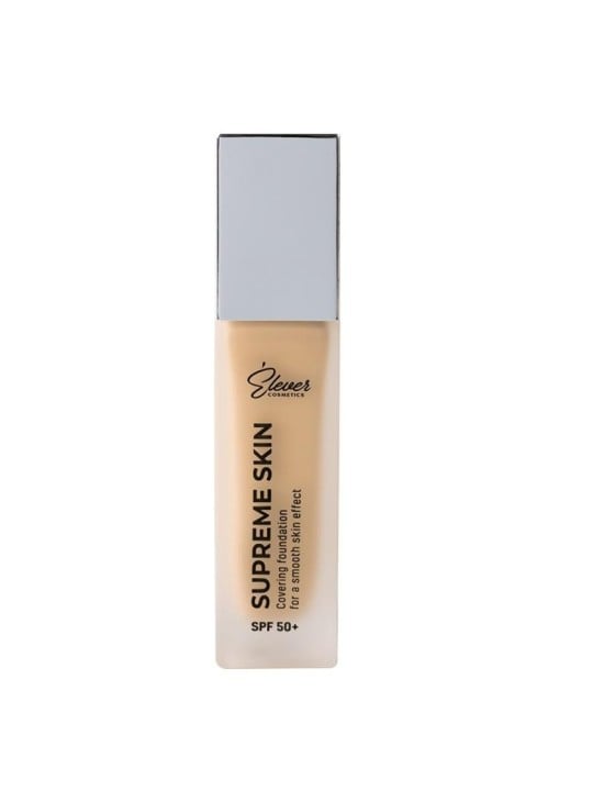 Elever fondotinta coprente supreme spf50+ fondotinta viso beige 30 ml
