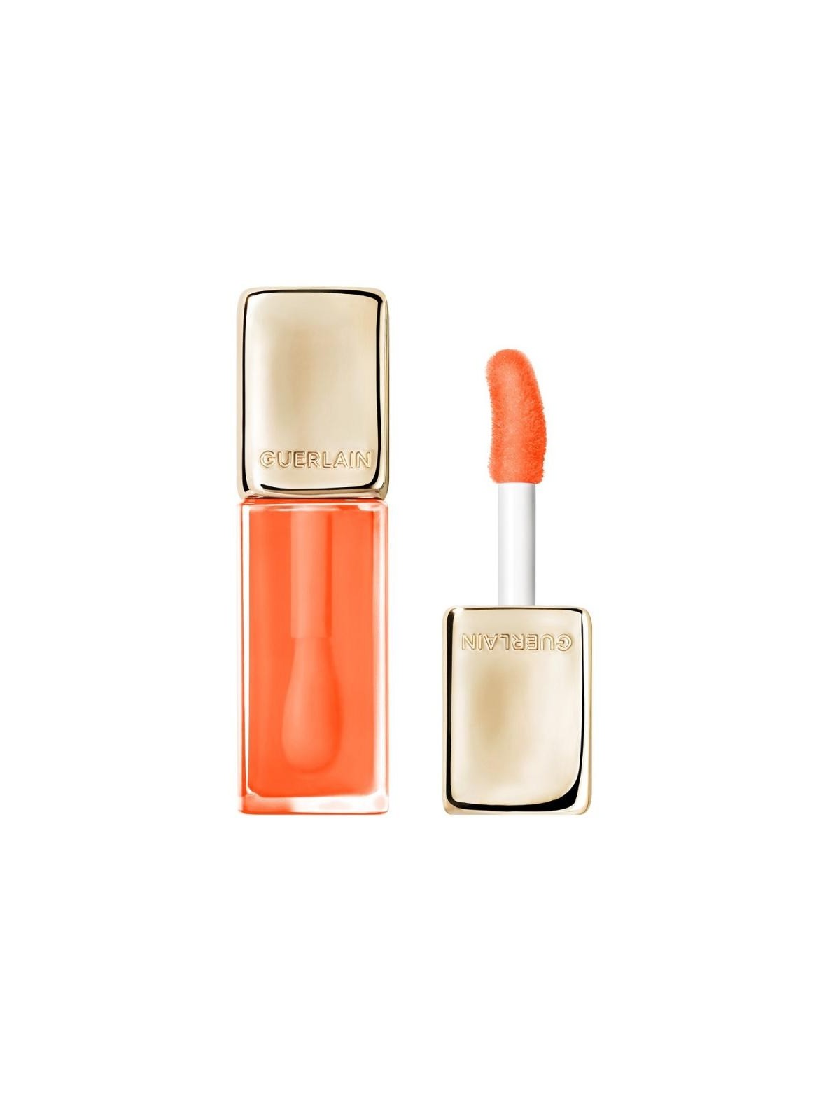 Guerlain kisskiss bee glow oil olio labbra colorato 319 peach glow 9,5 ml