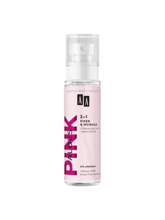 Aa spray fissativo e idratante pink aloe 2 in 1 100 ml