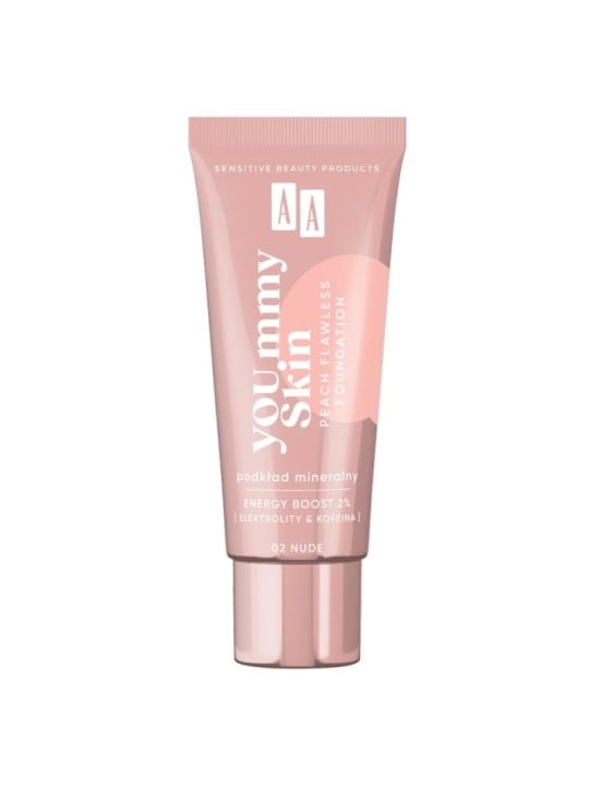 Aa fondotinta yoummy skin peach flawless 02 nude 30 ml